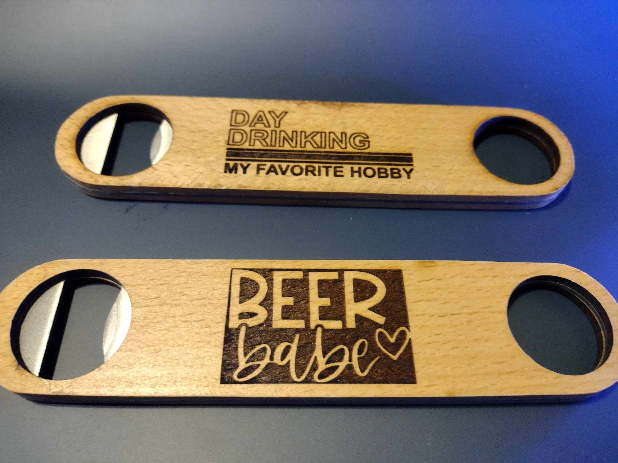 Engraved Bottle Opener Tumblers By Bretz